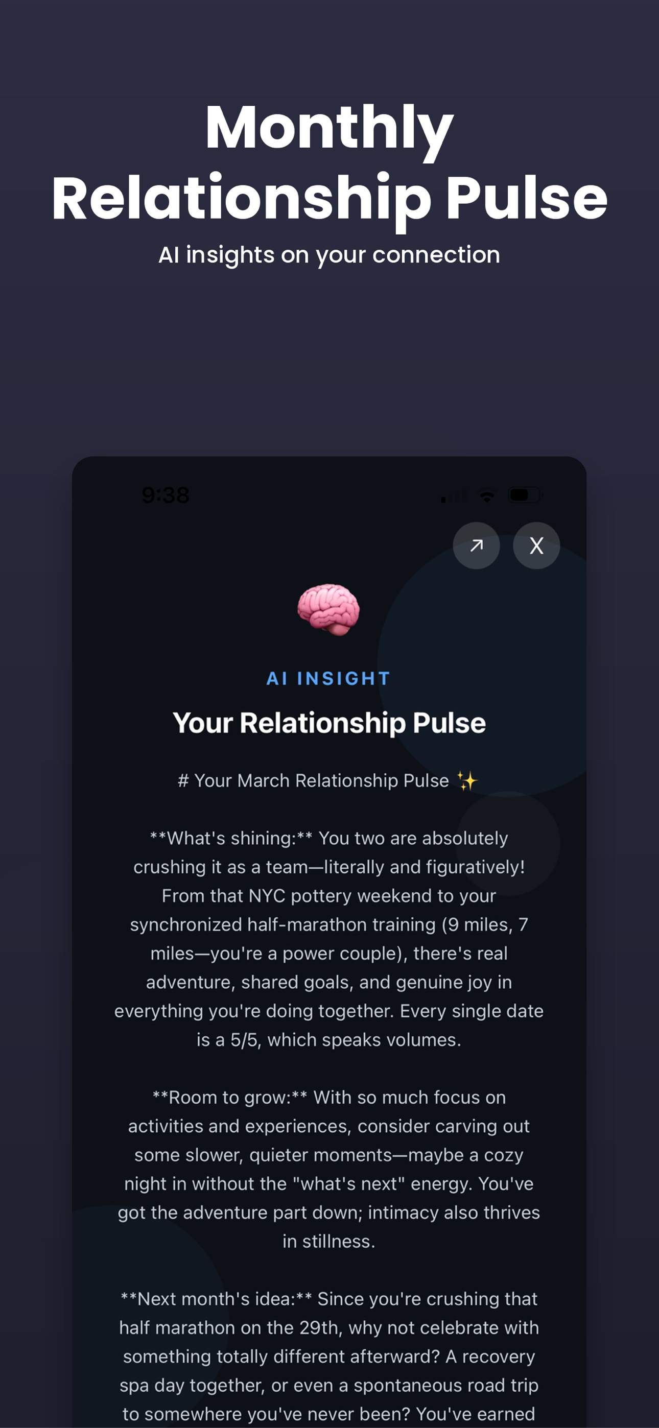 Relationship pulse