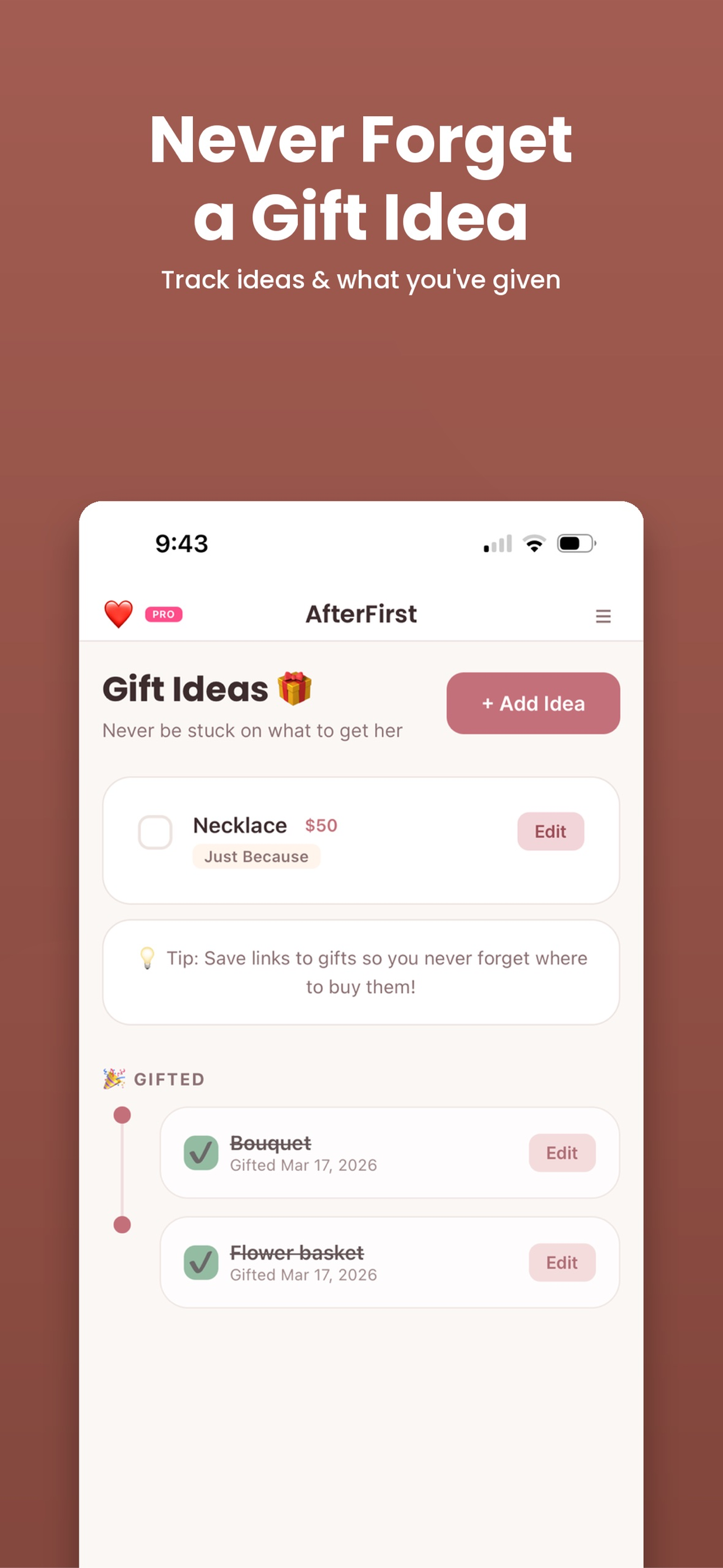 Gift ideas